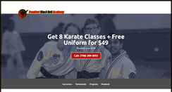 Desktop Screenshot of karatefrankfort.com